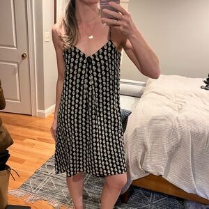 Black and white Madewell dress